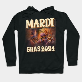 Mardi Gras 2024 Fiesta Hoodie